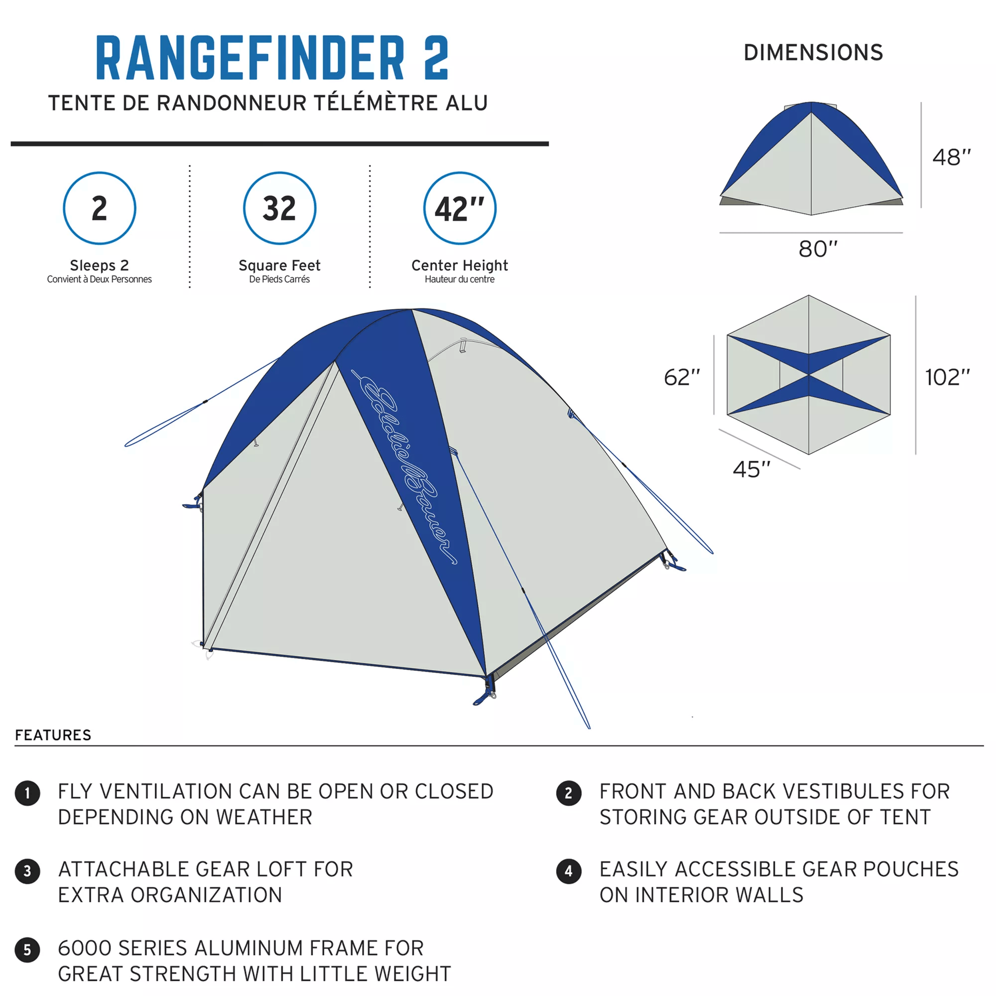 Rangefinder Alu 2 Tent