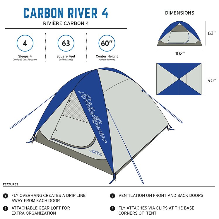 Carbon River 4 Tent | Eddie Bauer