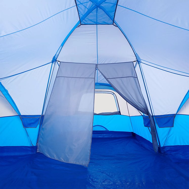 Coleman Olympic Canvas Tent 10×8 Coleman Skydome 8-Person Camping Tent, 1 Room, Green
