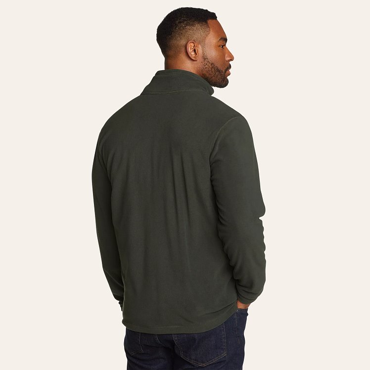 Eddie Bauer Men s Quest Fleece Full Zip Jacket Charcoal XXXL Shop Gifts for Him