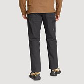 Eddie Bauer Men's Snowcat Fleece-Lined Canvas Pants, Carbon, 34W x