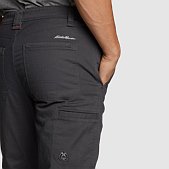 Eddie Bauer Men's Fleece Lined Pant (Black, 40W x 32L)