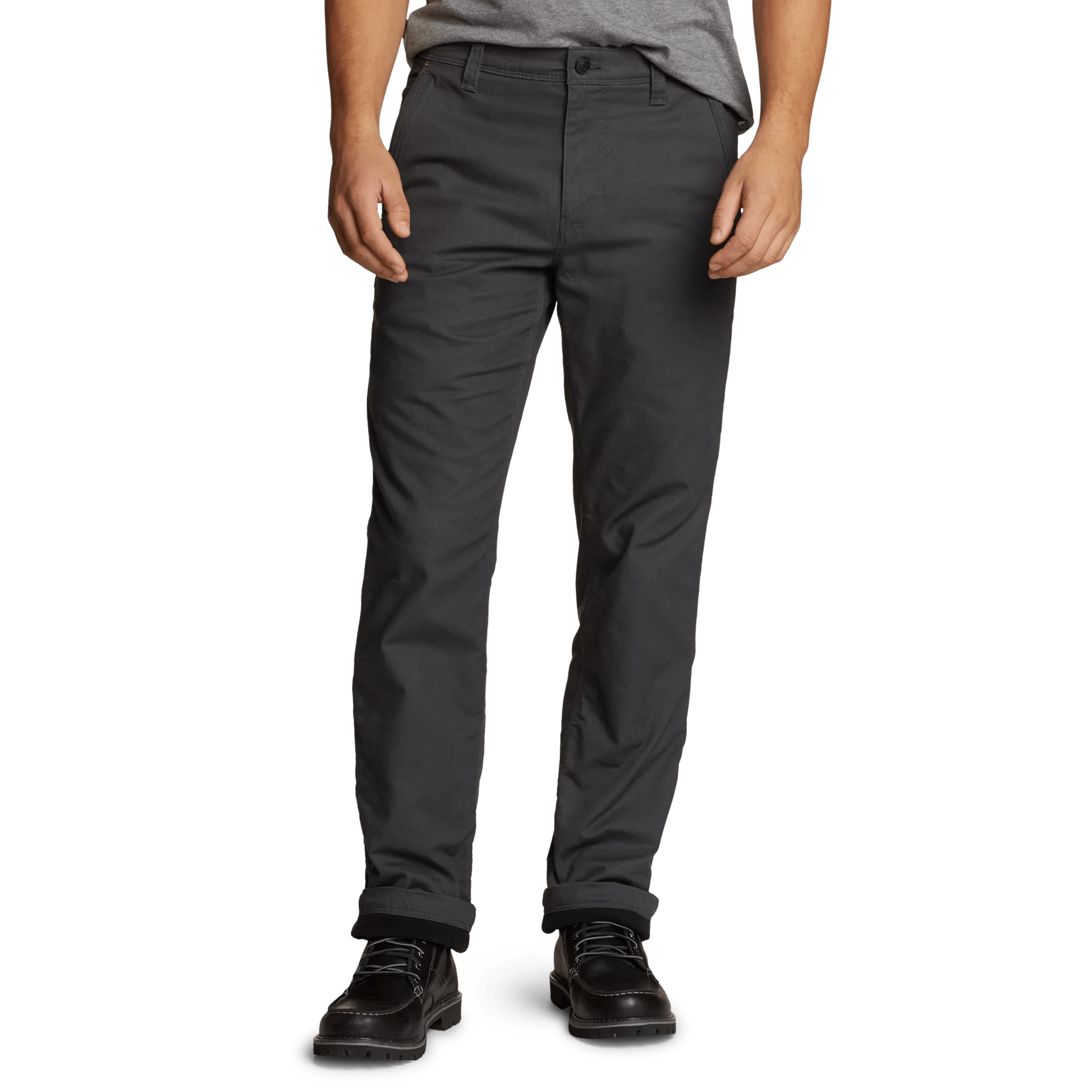 Snowcat Fleece-Lined Canvas Pants