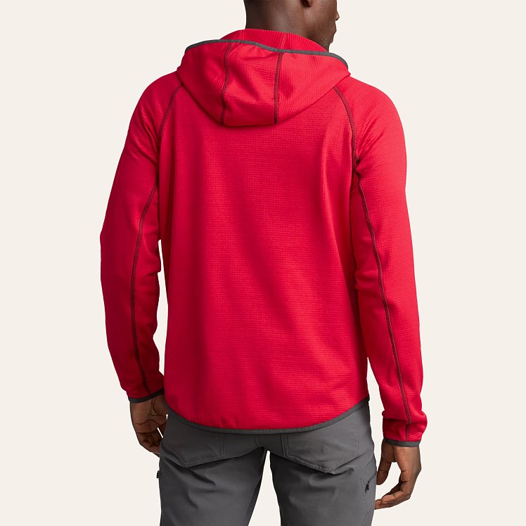 Eddie bauer grid fleece hoodie sale