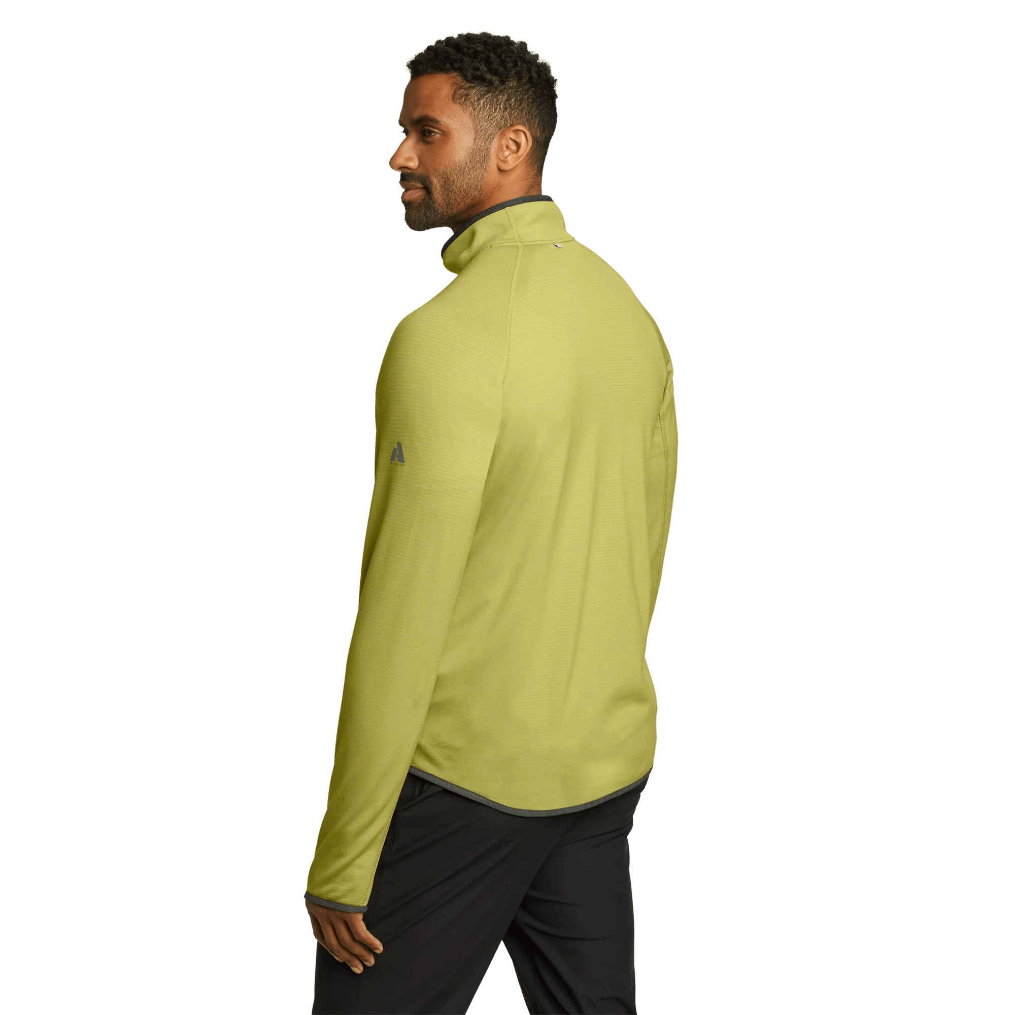 High Route Grid Fleece Full-Zip Mock Neck