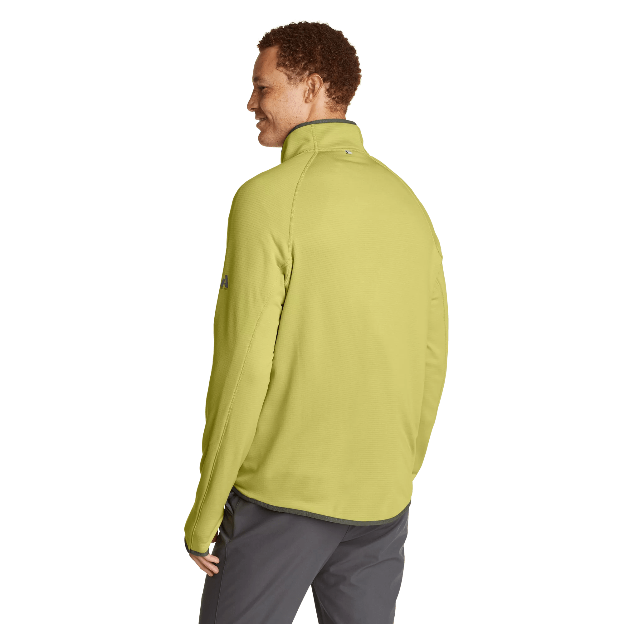 High Route Grid Fleece 1/2-Zip Mock Neck