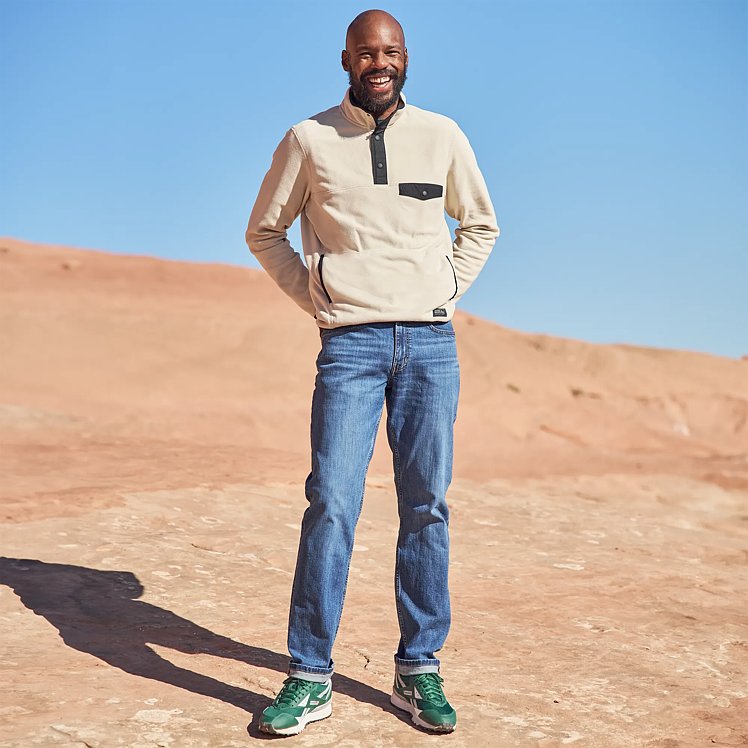 Men's Chutes Mock Neck Fleece