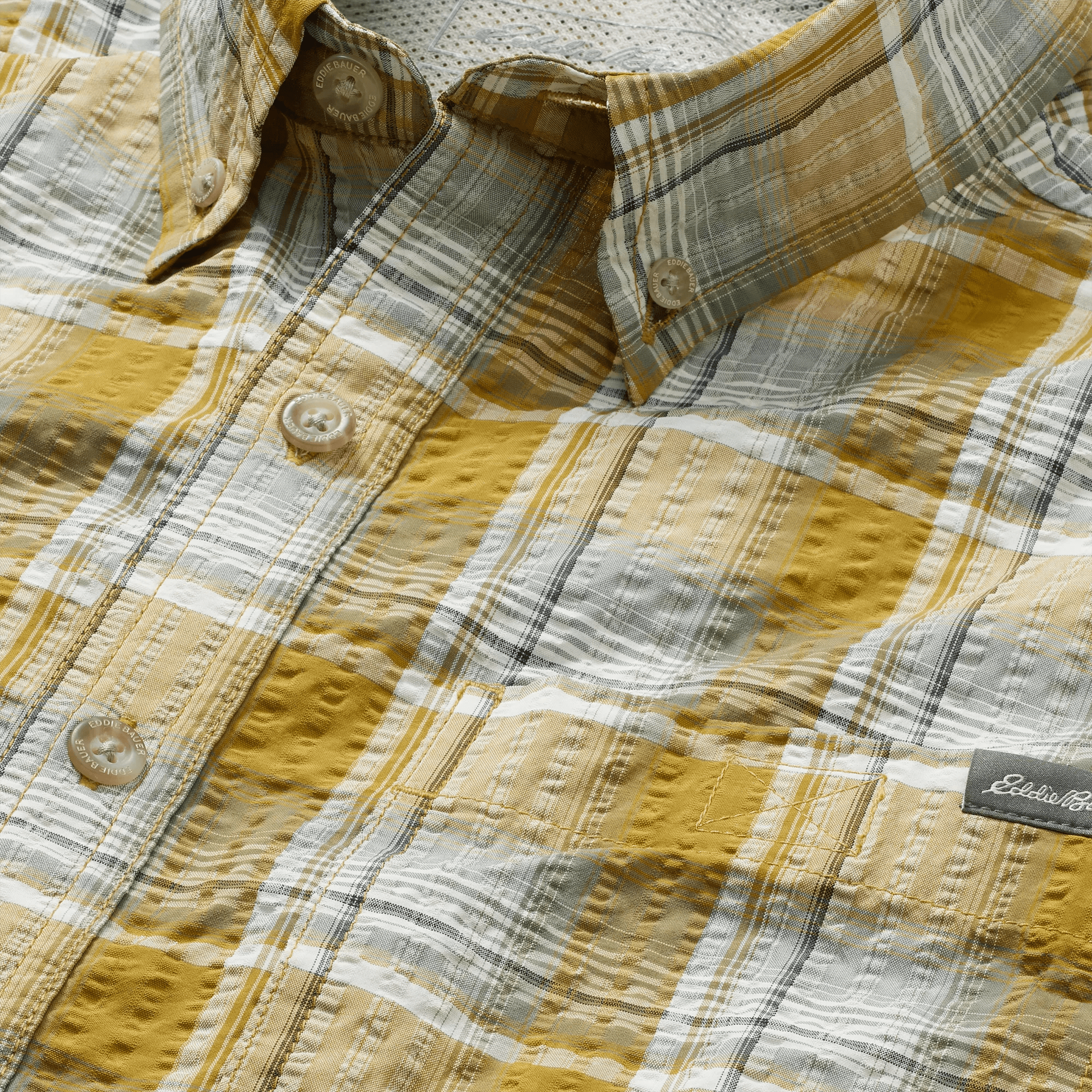 Pack It Seersucker Long-Sleeve Shirt