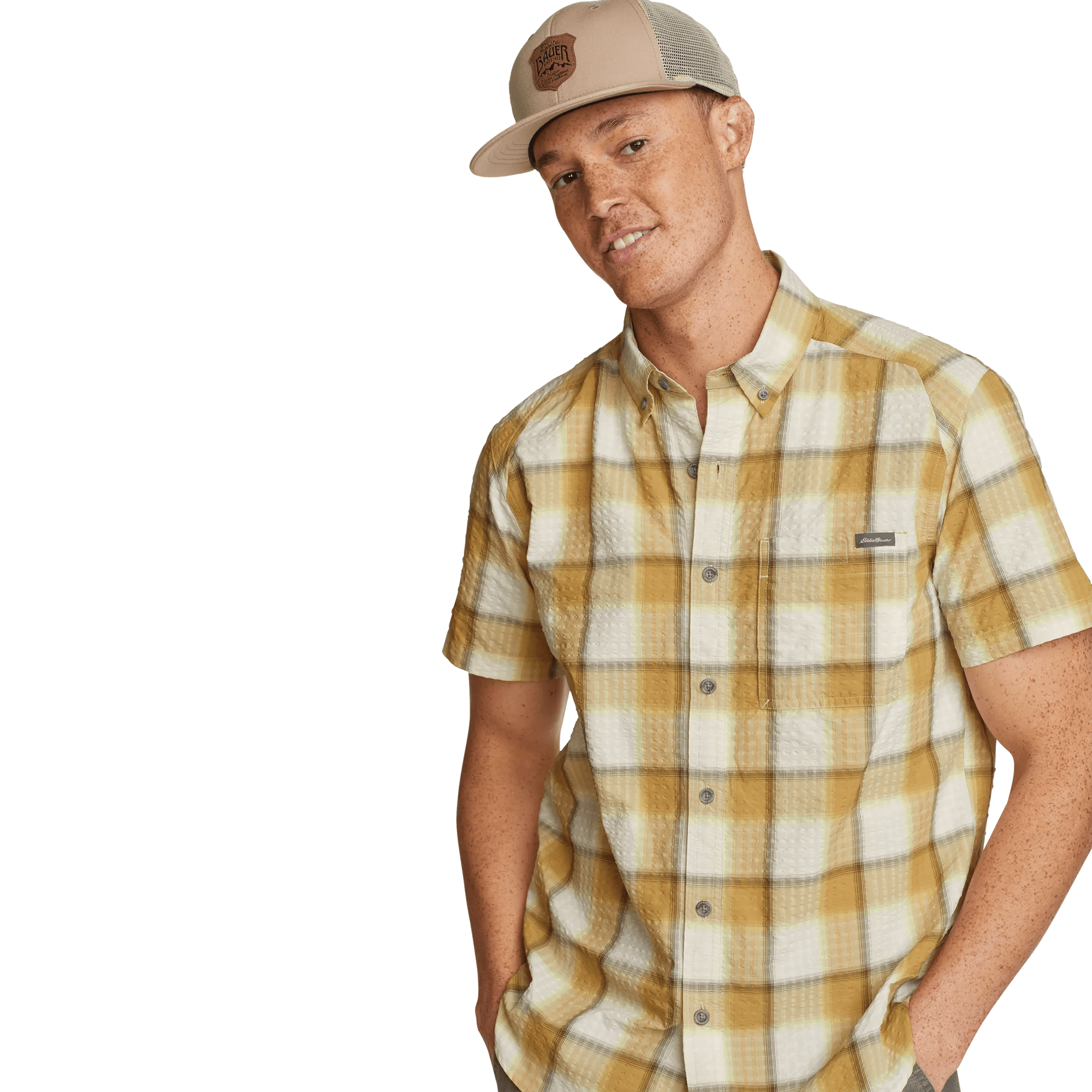 Pack It Seersucker Short-Sleeve Shirt