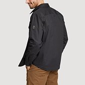 Eddie Bauer Men's Impact Canvas Flannel-Lined Shirt-Jacket