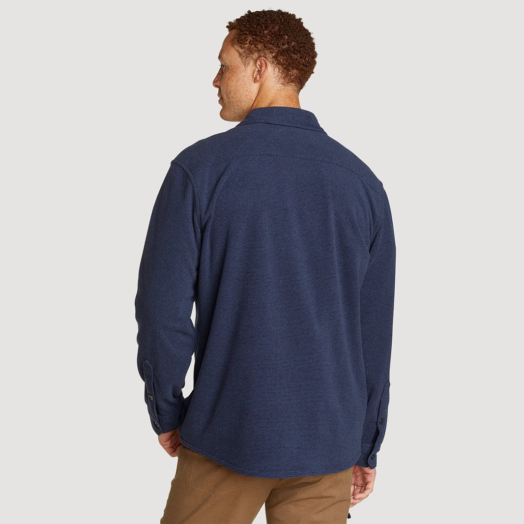 Men's Chutes Microfleece Shirt - Stripe