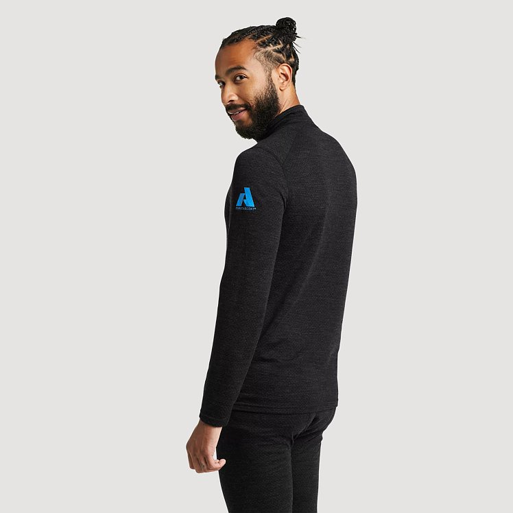 Men's Guide Midweight Baselayer 1/2-zip | Eddie Bauer