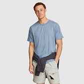 Eddie Bauer Men's Mountain Trek Short-Sleeve T-Shirt - Blue Smoke - Size XXL