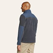 Eddie Bauer Men's Cascadia Fleece FZ, Storm at  Men's