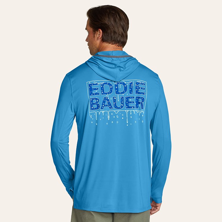 Men's Solarfoil® UPF Hoodie - Water Bound