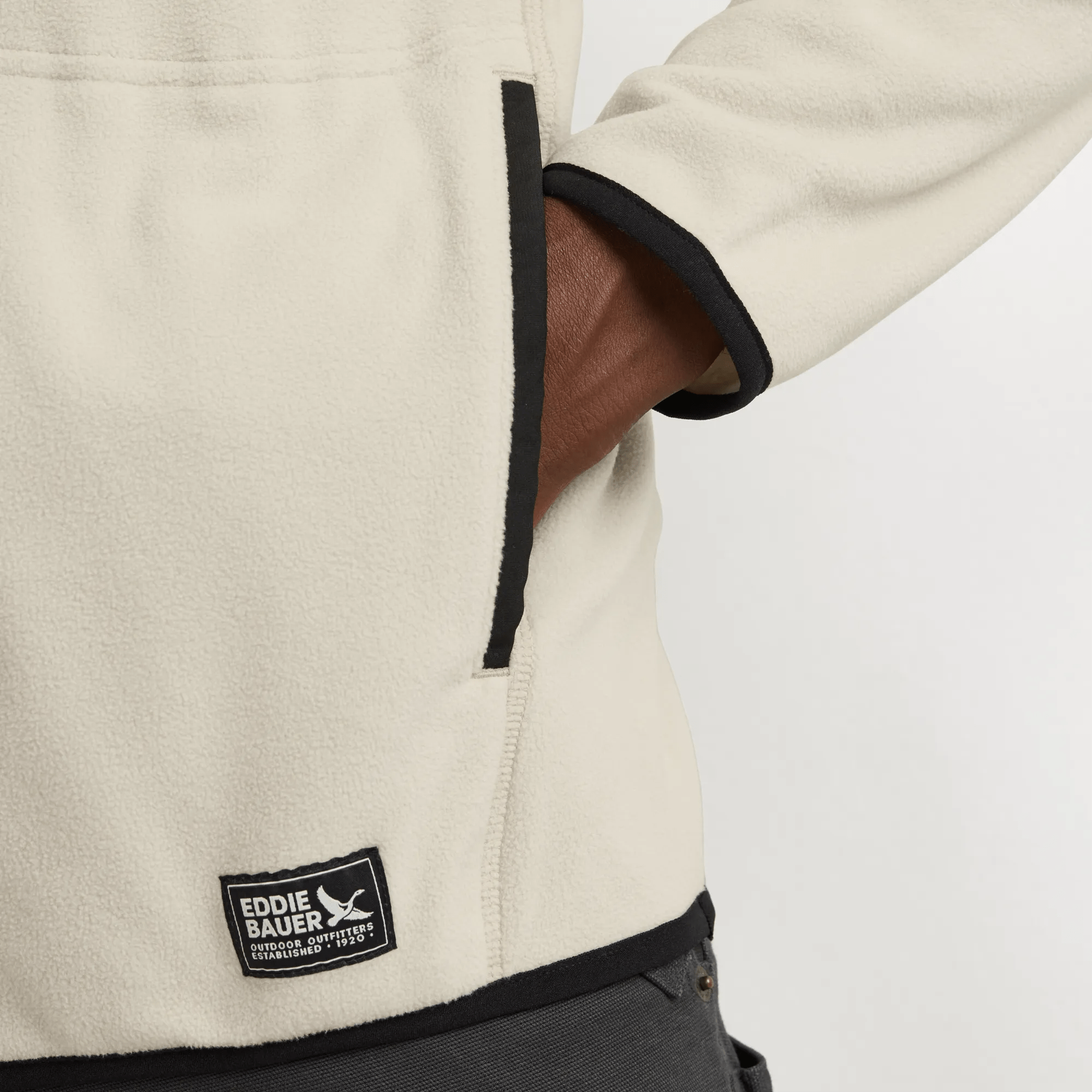 Chutes Fleece Snap Mock Pullover