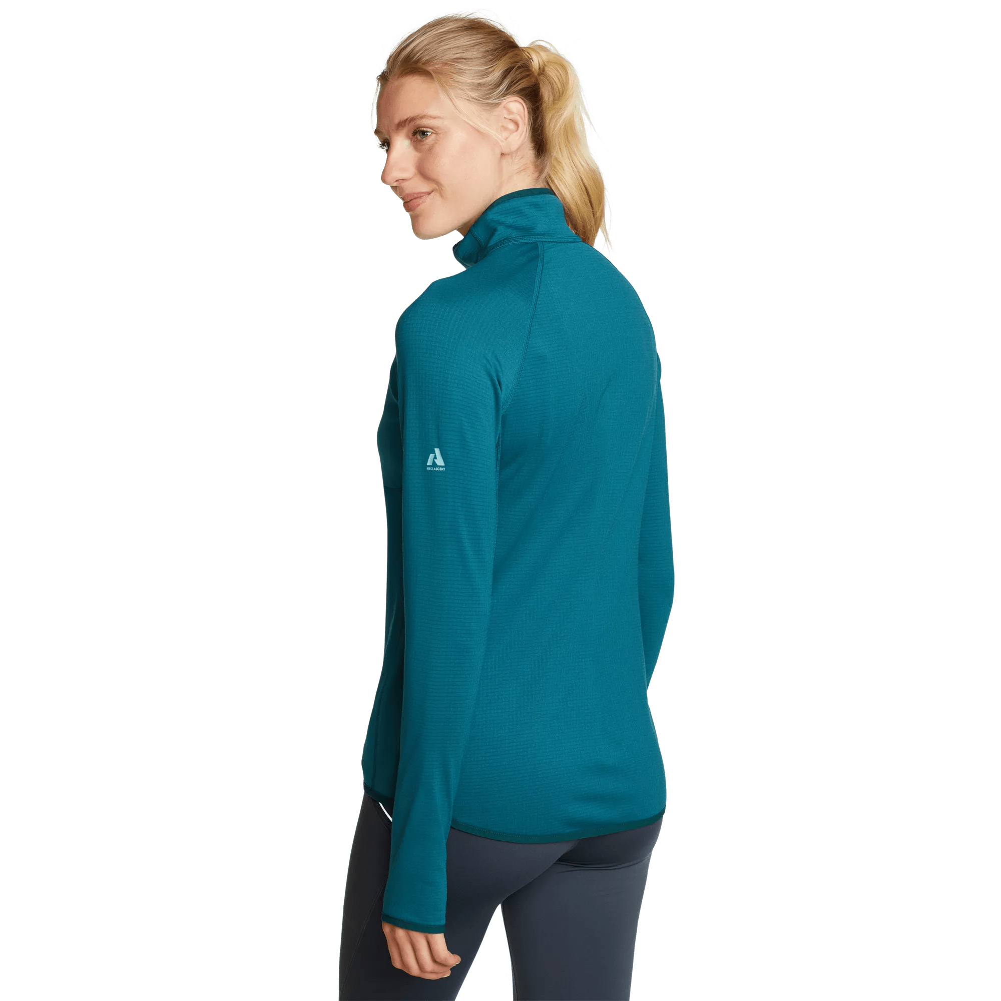 High Route Grid Fleece 1/4-Zip