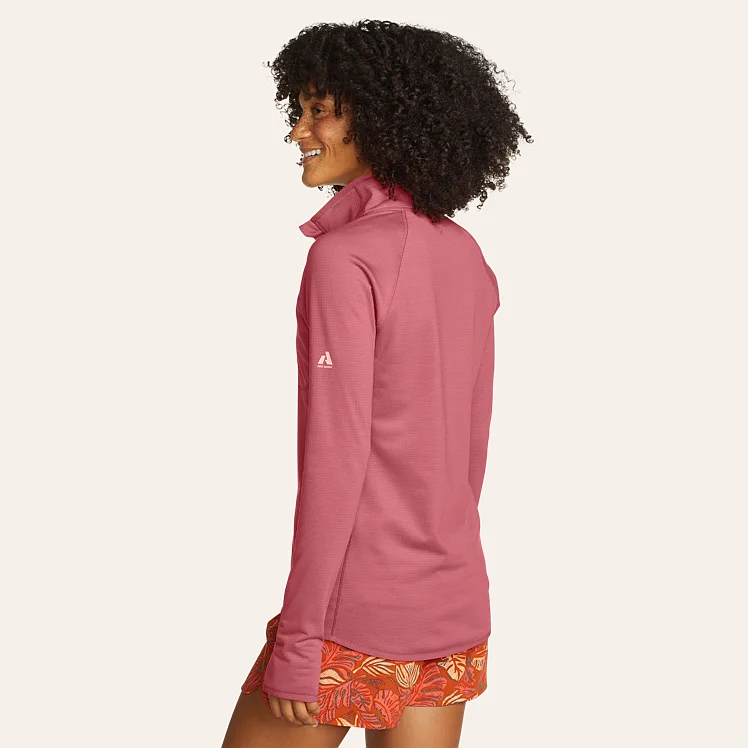 Women's High Route Grid Fleece 1/4-Zip