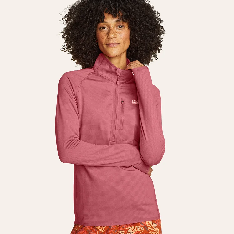 Women's High Route Grid Fleece 1/4-Zip