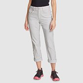 Eddie Bauer Women's Sightscape Horizon Convertible Roll-Up Pants, Stone, 0  : : Clothing, Shoes & Accessories