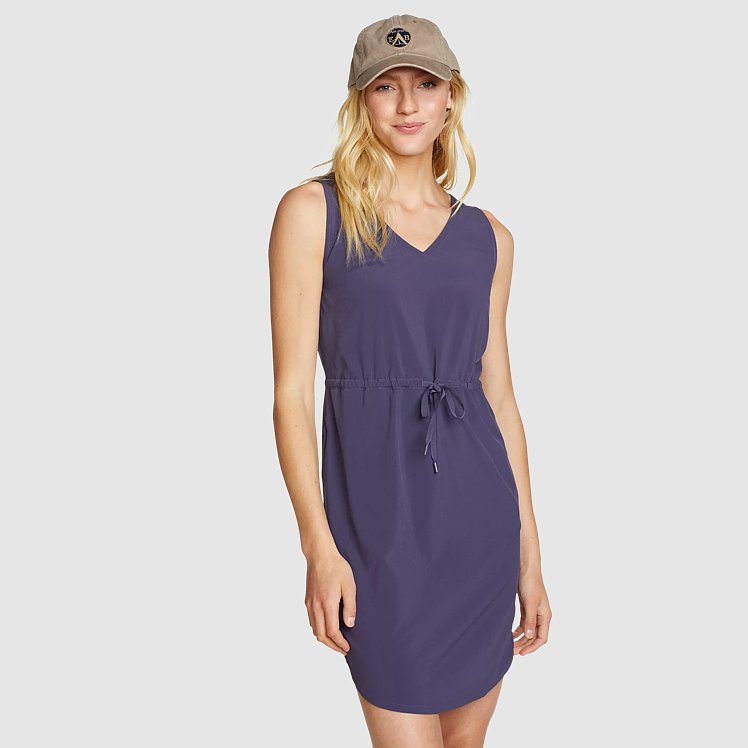 Purple tank dress best sale