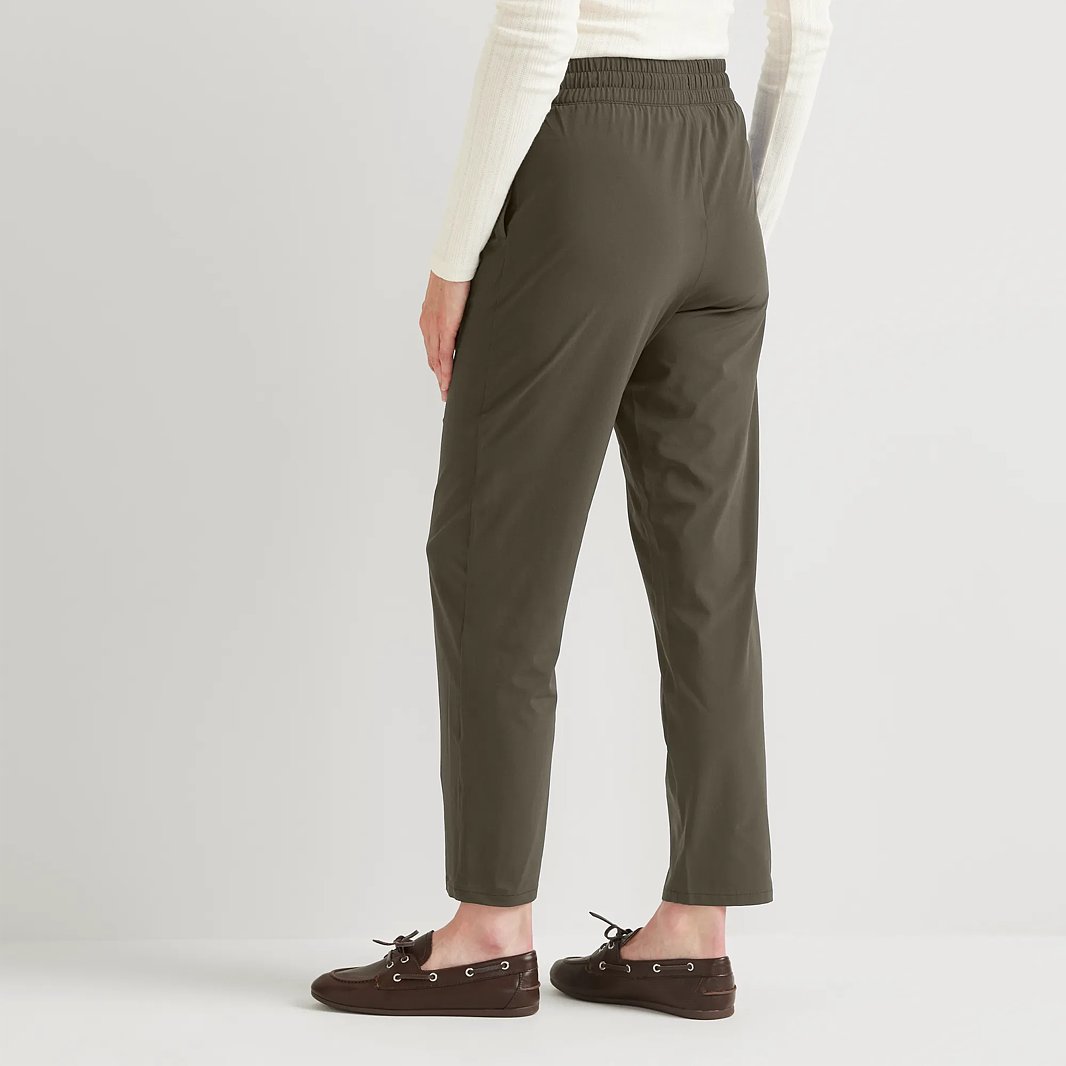 Women's Departure Tie-Front Ankle Pants