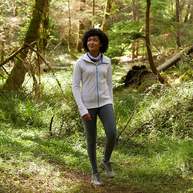Women's High Route Grid Fleece Full-zip Jacket | Eddie Bauer