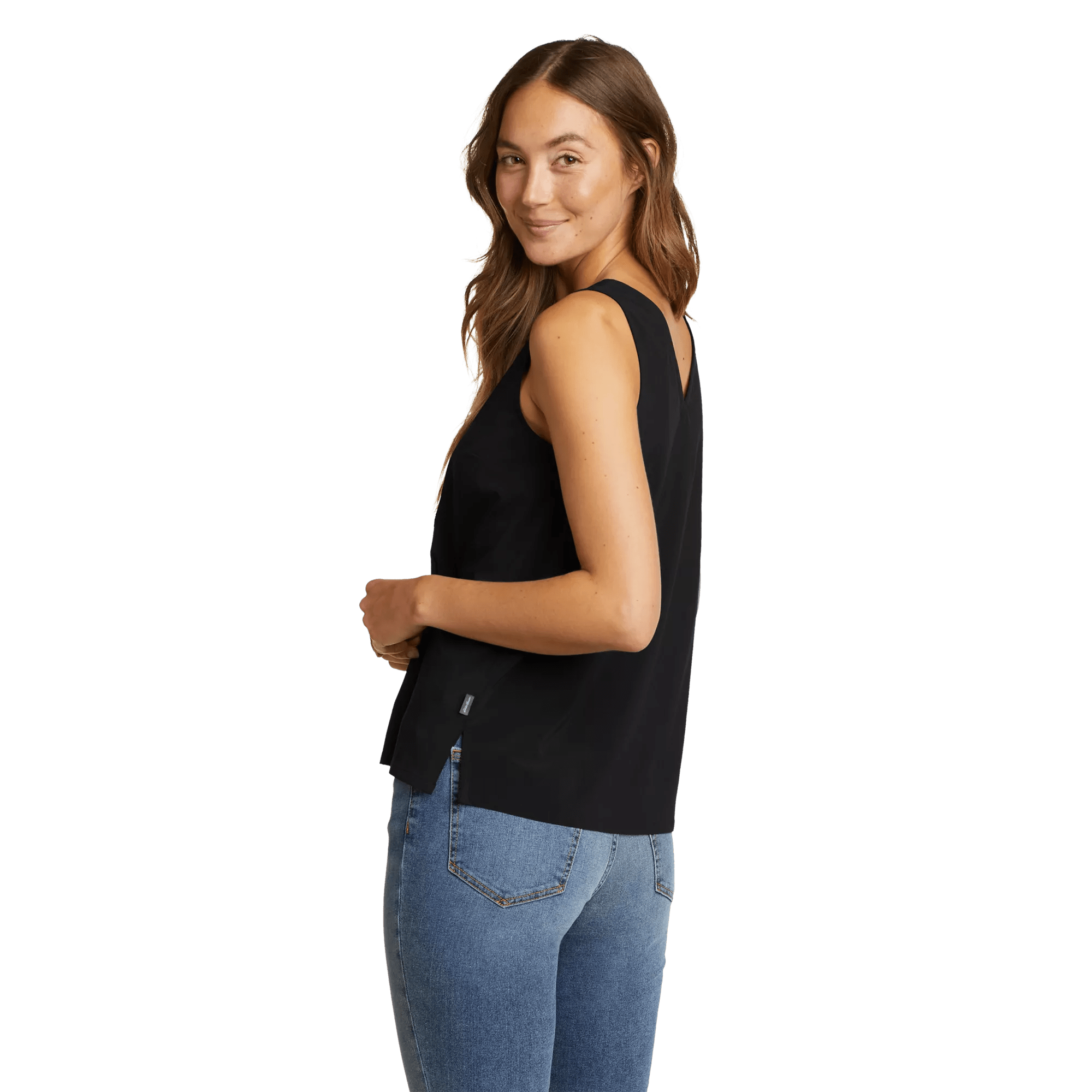 Departure V-Neck Tank Top - Solid