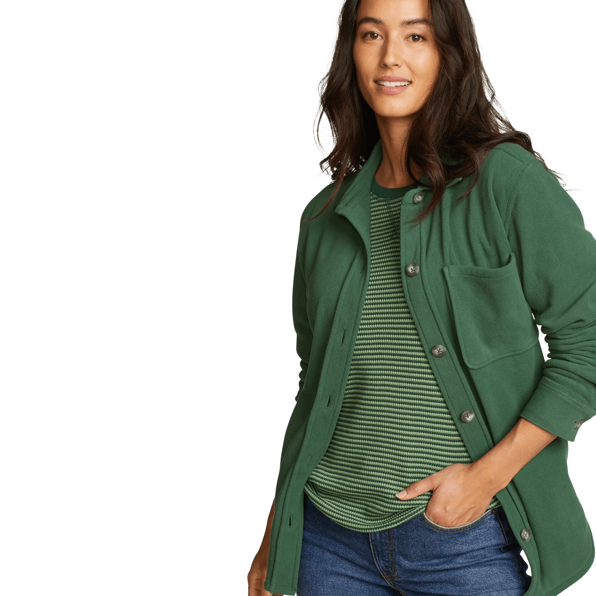 Chutes Fleece Shirt Jacket