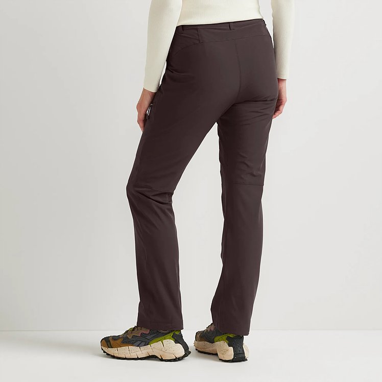 Women's Polar Fleece-lined Straight Leg Pants Eddie Bauer