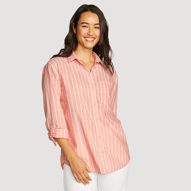 Women's EB Hemplify Long-Sleeve Beach Shirt