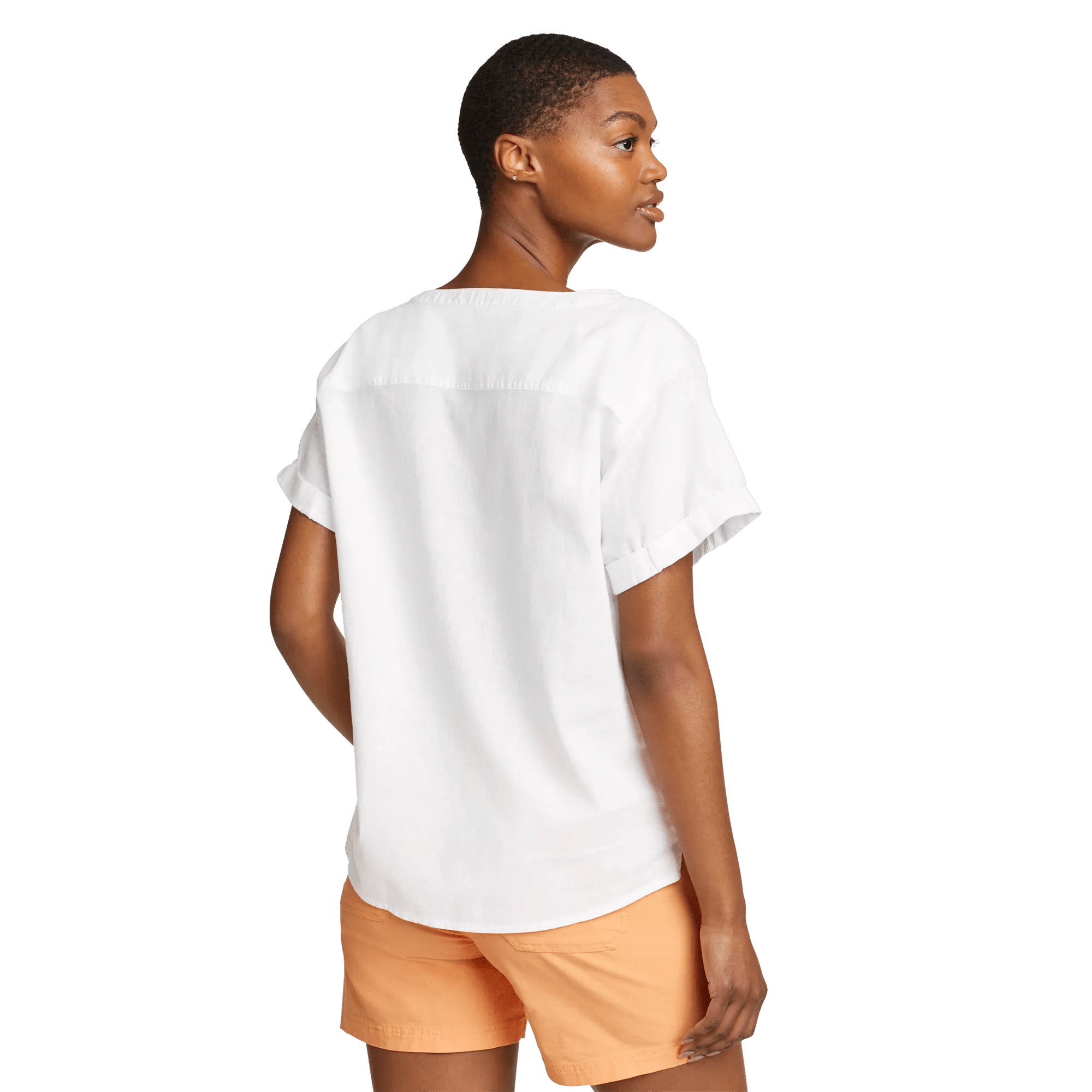 EB Hemplify Short-Sleeve Beach Shirt