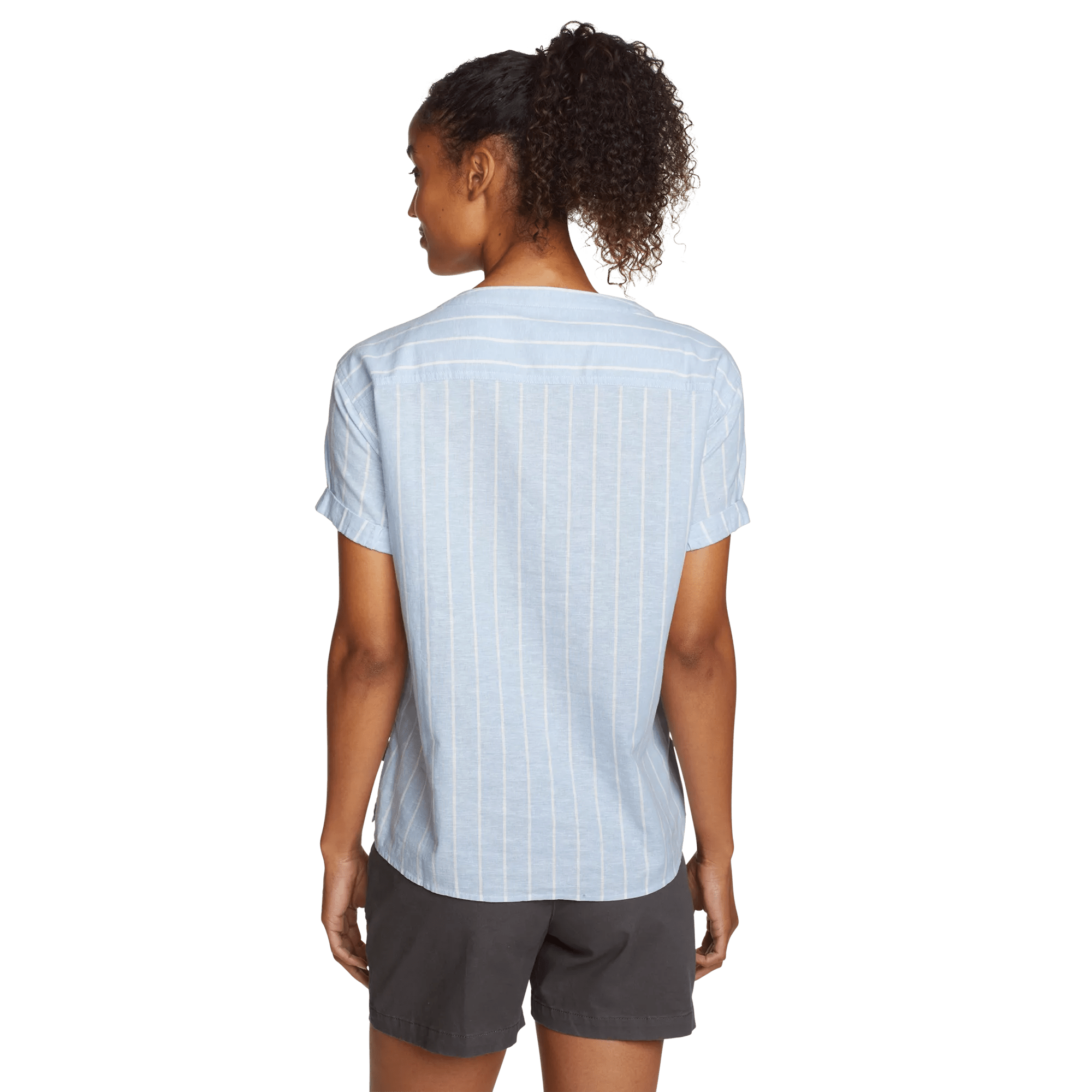 EB Hemplify Short-Sleeve Beach Shirt