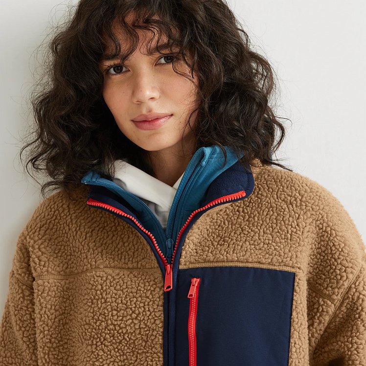 Women's Chilali Faux Shearling Fleece Jacket