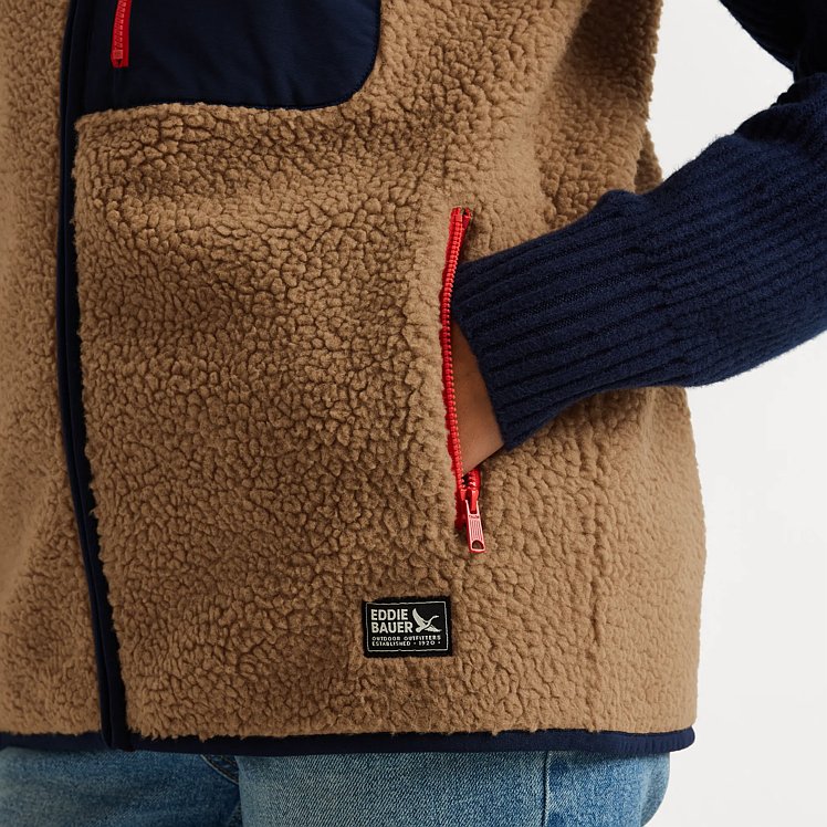 Women's Chilali Faux Shearling Fleece Vest