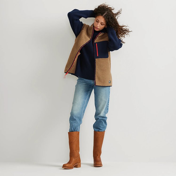 Women's Chilali Faux Shearling Fleece Vest