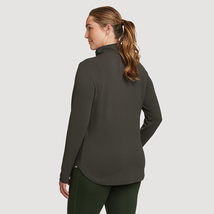 Women's Thermal Tech 1/4-zip Funnel Neck Thermal | Eddie Bauer