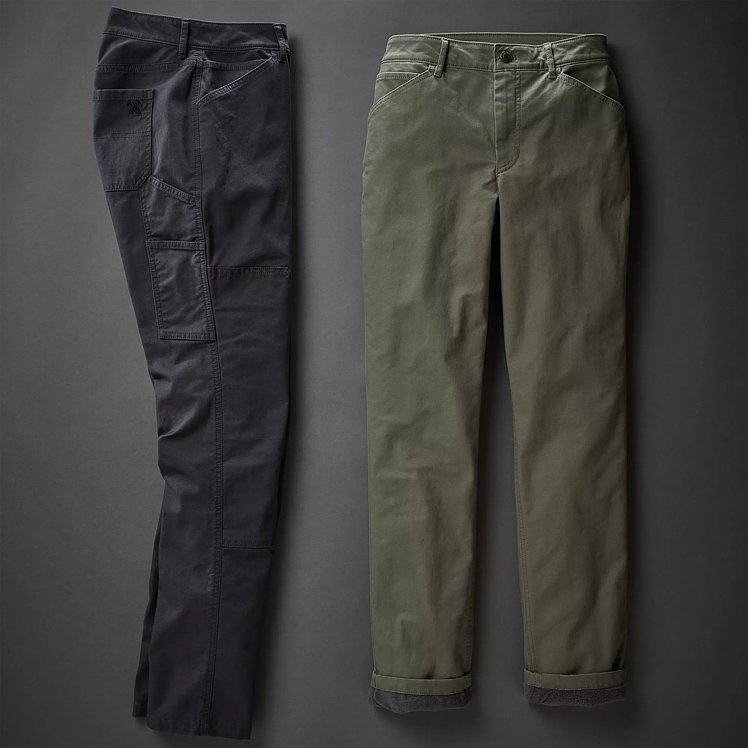 ★ ★ Women's Utility Canvas Cargo Pants 47B605G Women's Mountain Ops Canvas Pants | Eddie Bauer
