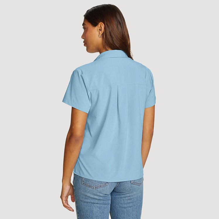 Chemise Femme Manches Longues Rose Eddie Bauer Taille XS - Occasion Très Bon état