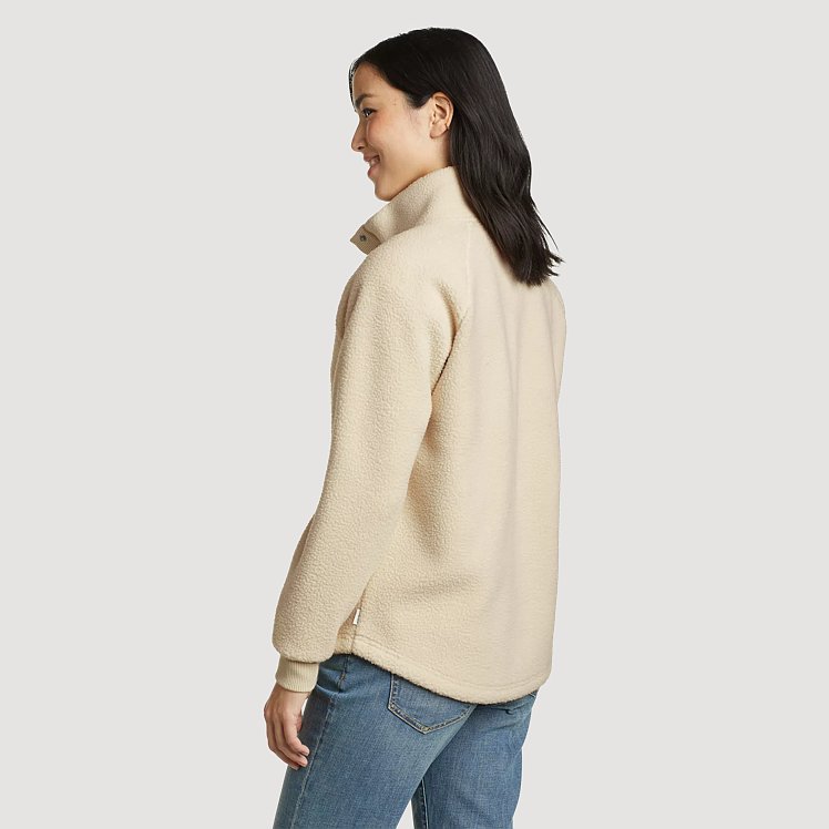 Women's Glacier Breeze Mock Neck Fleece Jacket | Eddie Bauer