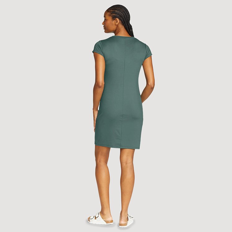 Women's Aster Short-Sleeve V-Neck Dress