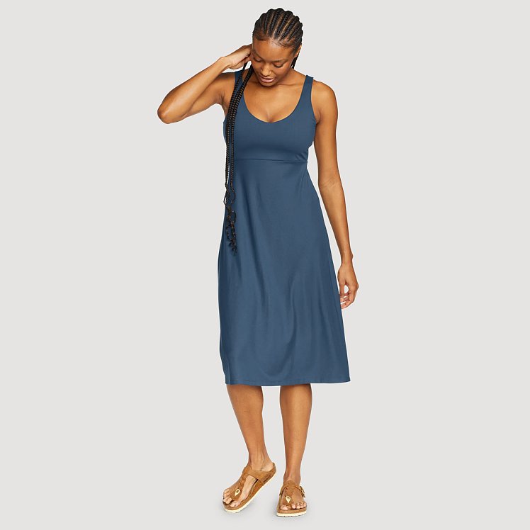 Women's Aster V-Neck Midi Dress