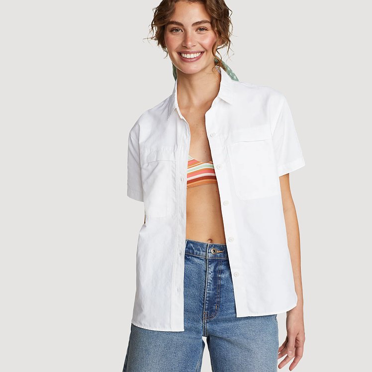 Women's Rainier Short-Sleeve Ripstop Shirt