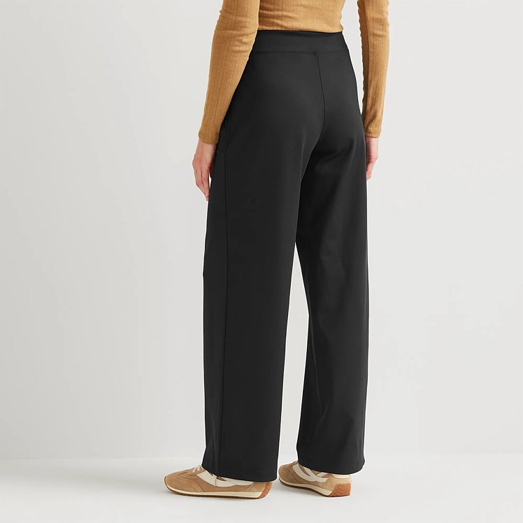 Women's Wayfarer High-Rise Wide Leg Travel Pants