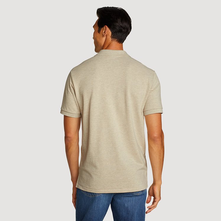 72360　EVERYDAY I LIKE　COTTON POLOSHIRT Men's Classic Field Pro Short-sleeve Polo Shirt | Eddie Bauer