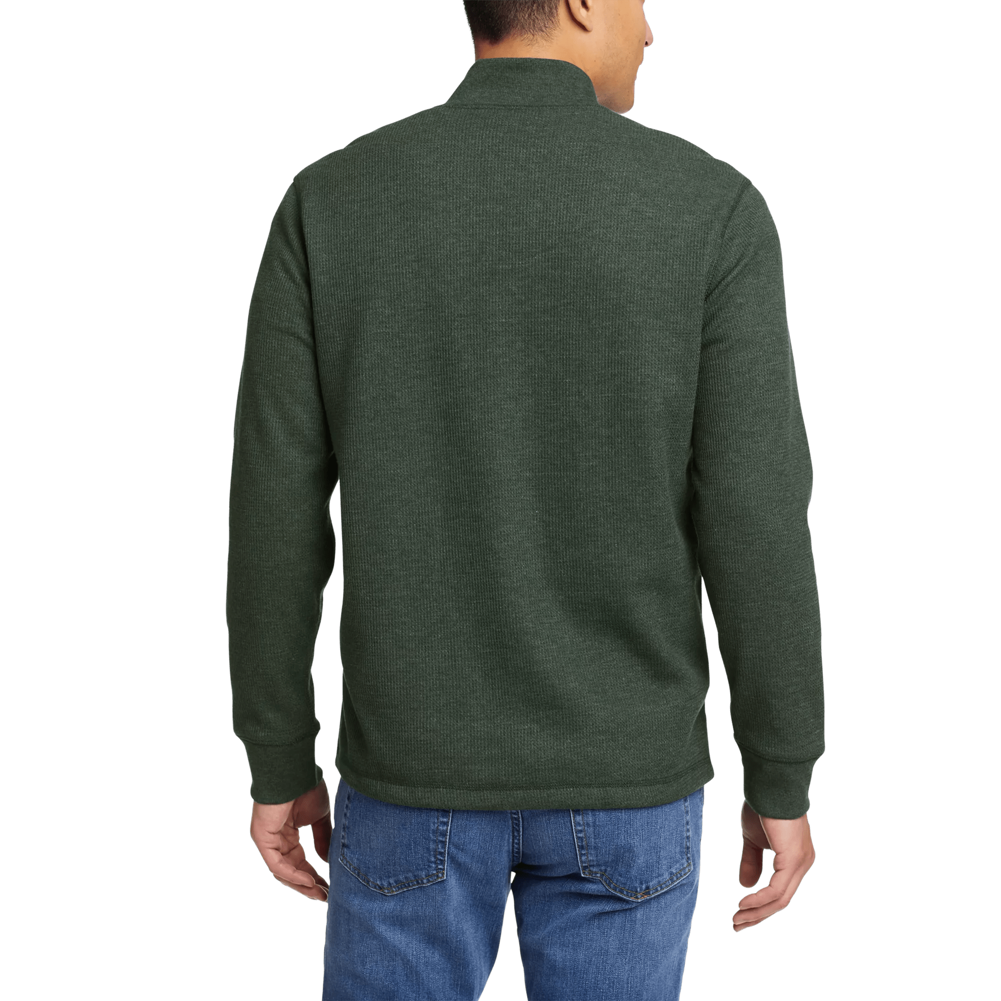 Faux Shearling-Lined Thermal Henley