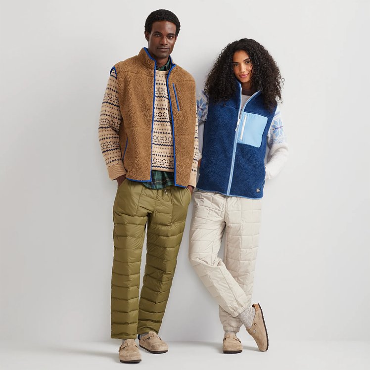 Men's Chilali Faux Shearling Fleece Vest