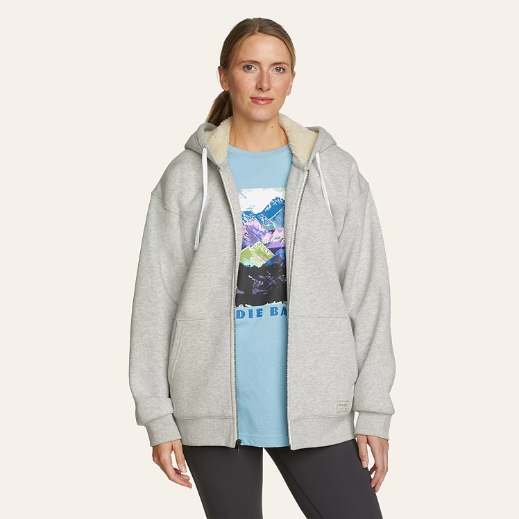 Eddie bauer sherpa lined hoodie online