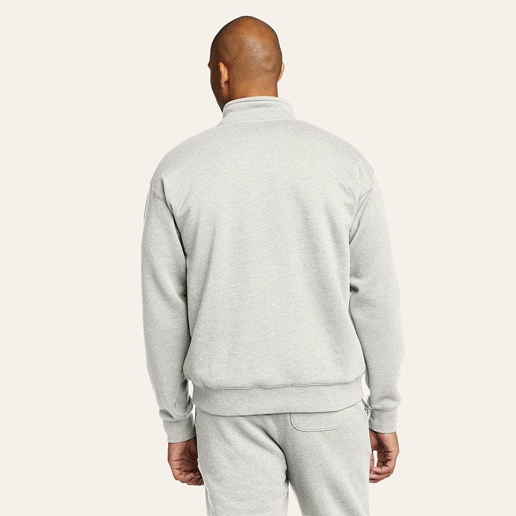Men's Eddie Bauer Signature Fleece Faux Shearling-lined 1/4