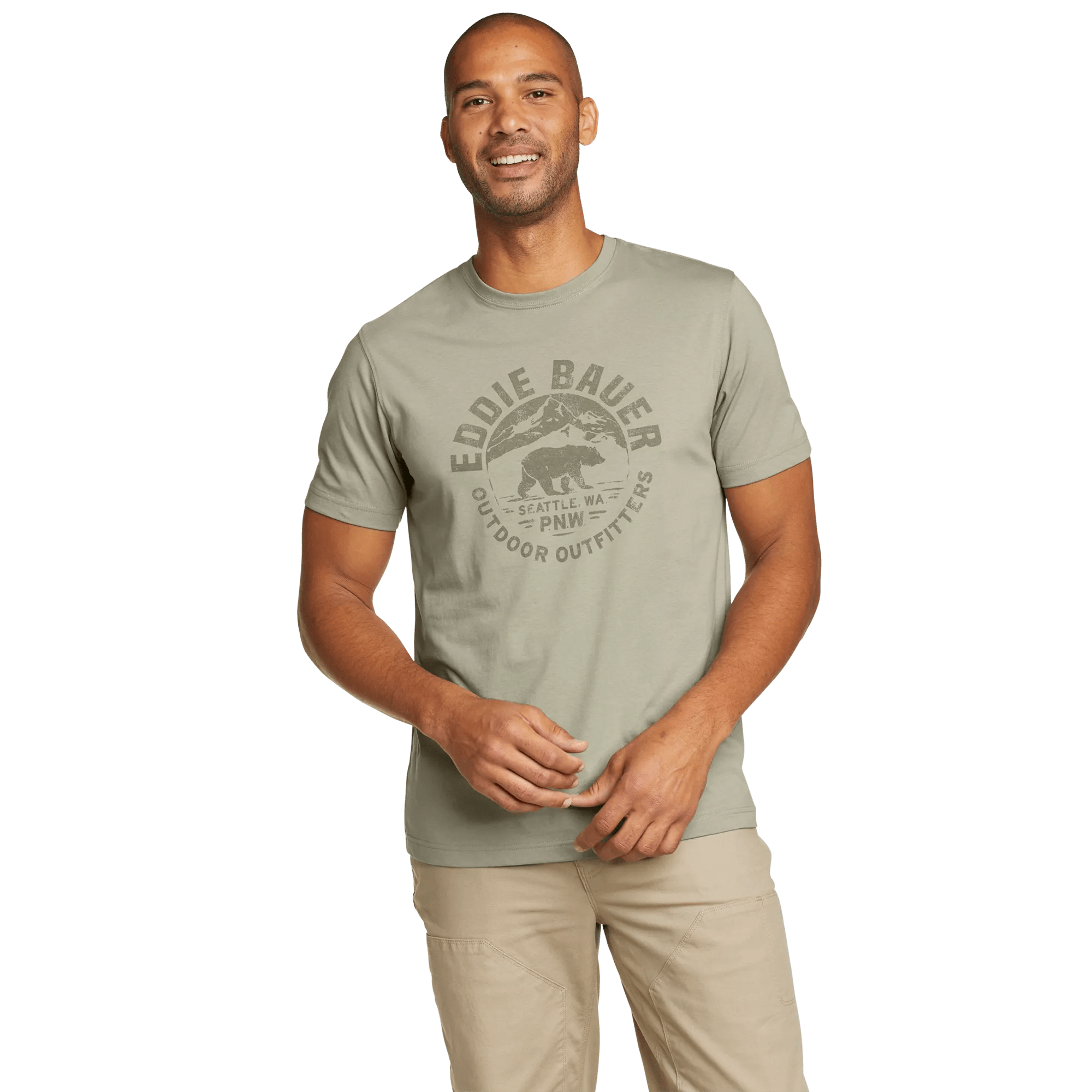 Eddie Bauer Pacific Northwest Bear T-Shirt